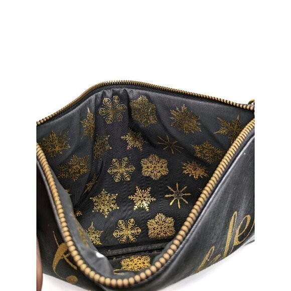 TWINKLE All The Way Festive Holiday Clutch Cosmetic Bag - Picture 4 of 6